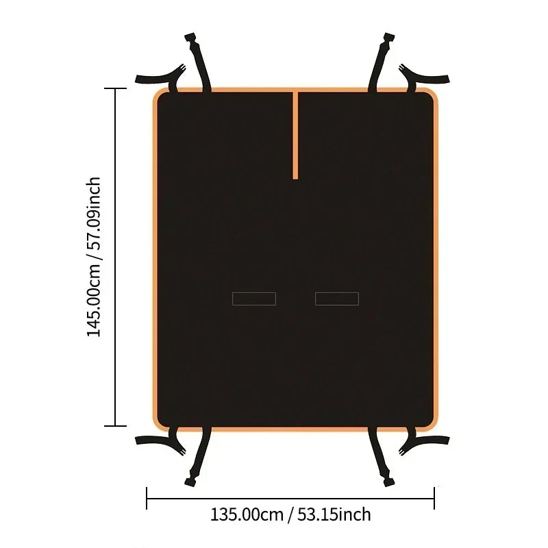 Oxford Dog Back Seat Cover - Waterproof & Scratchproof Hammock