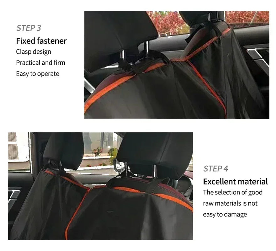 Oxford Dog Back Seat Cover - Waterproof & Scratchproof Hammock