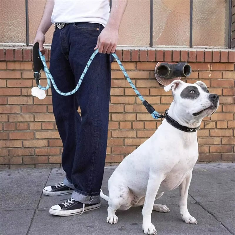 Padded Handle Reflective Leash – Built for Strong Dogs