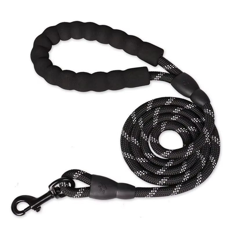 Padded Handle Reflective Leash – Built for Strong Dogs