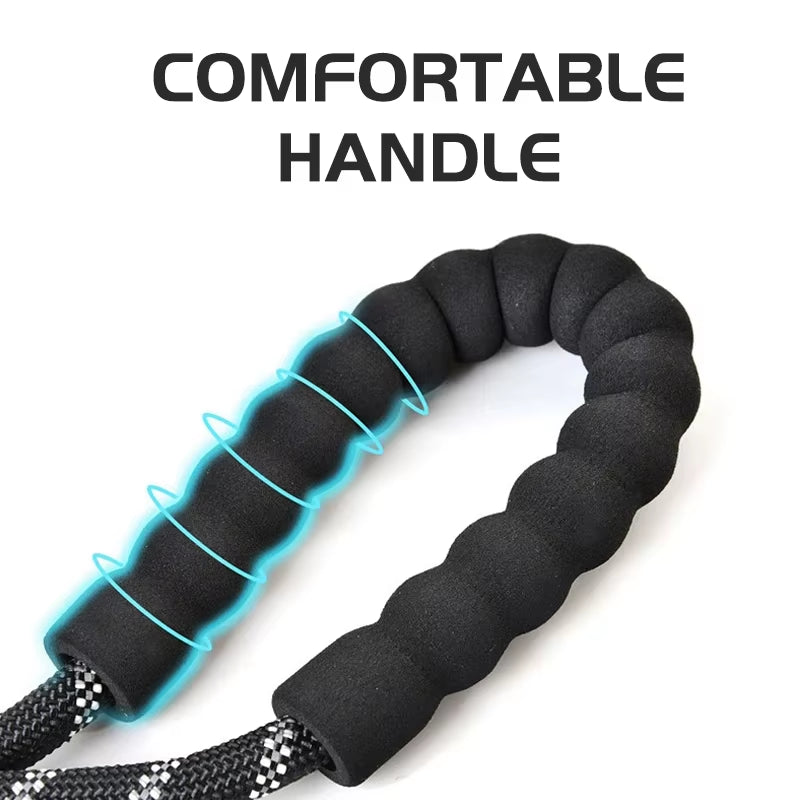 Padded Handle Reflective Leash – Built for Strong Dogs