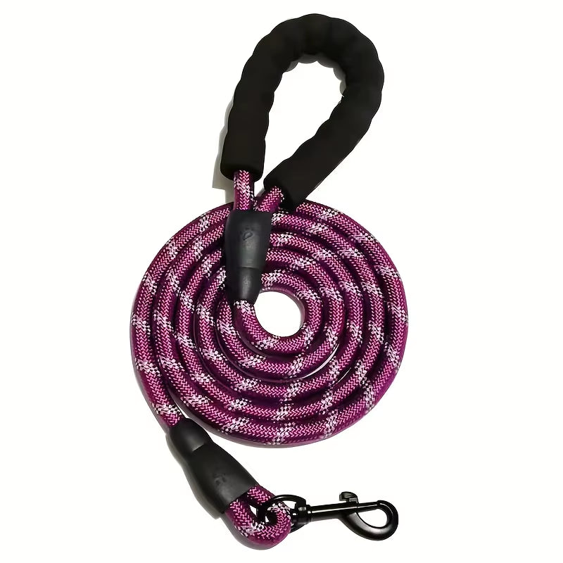 Padded Handle Reflective Leash – Built for Strong Dogs