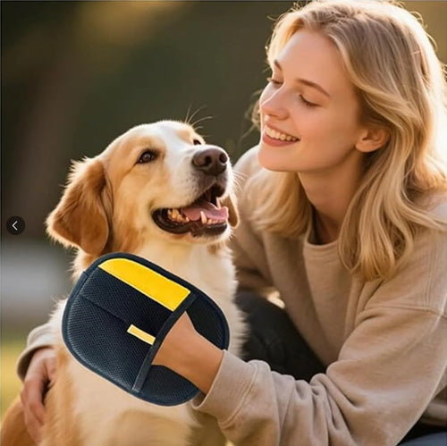 Pet Hair Removal Gloves – Dog & Cat Hair Remover for Home