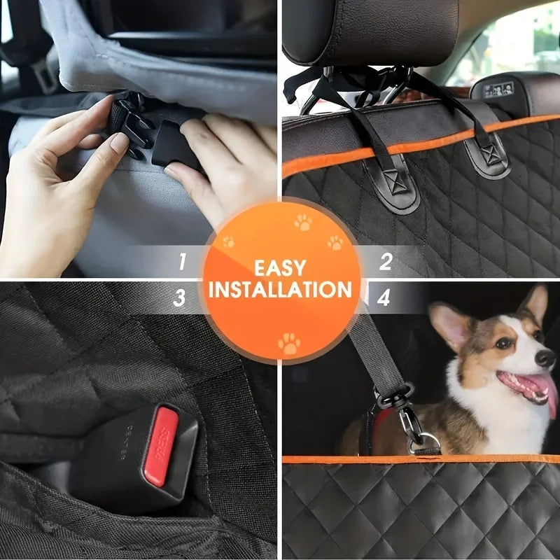 Waterproof Hammock Oxford Dog Back Seat Cover