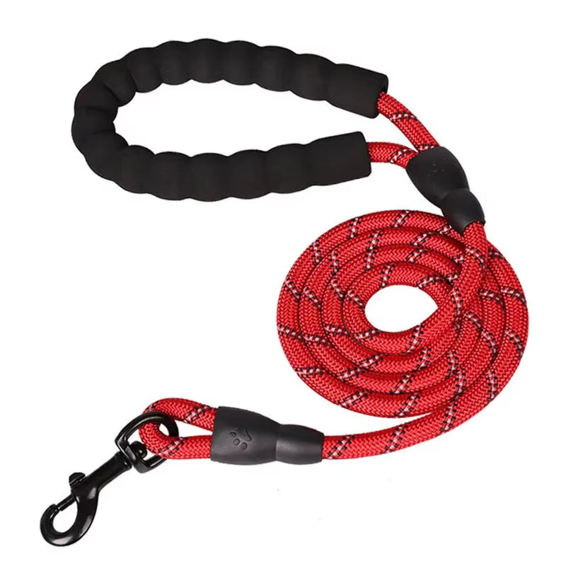 Padded Handle Reflective Leash – Built for Strong Dogs