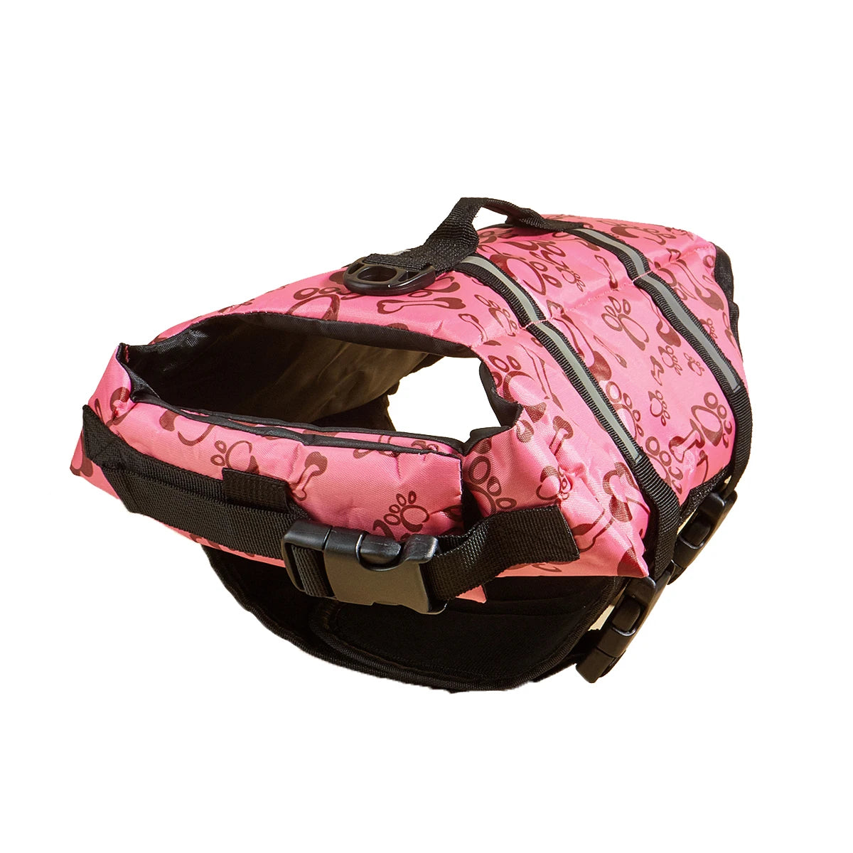 Reflective Dog Life Jacket – Adjustable Safety Vest for Swimming & Boating
