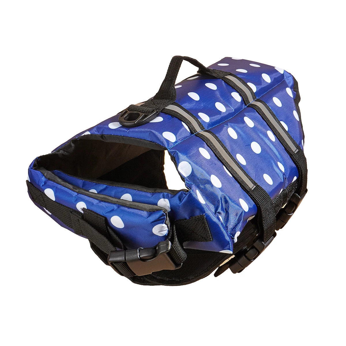 Reflective Dog Life Jacket – Adjustable Safety Vest for Swimming & Boating