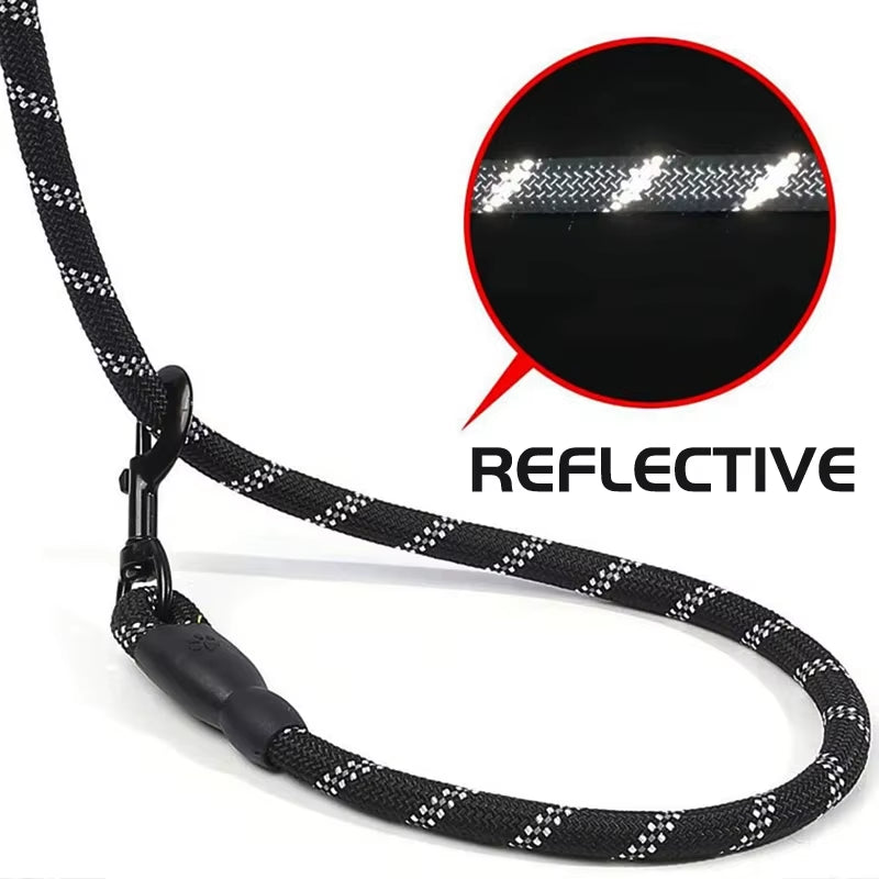 Padded Handle Reflective Leash – Built for Strong Dogs