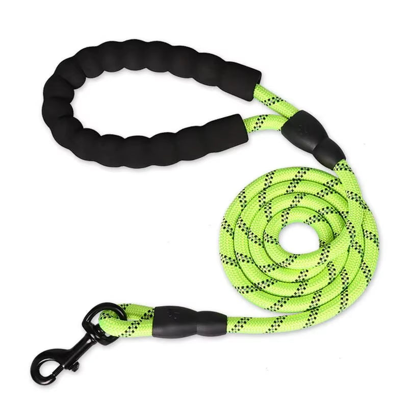 Padded Handle Reflective Leash – Built for Strong Dogs