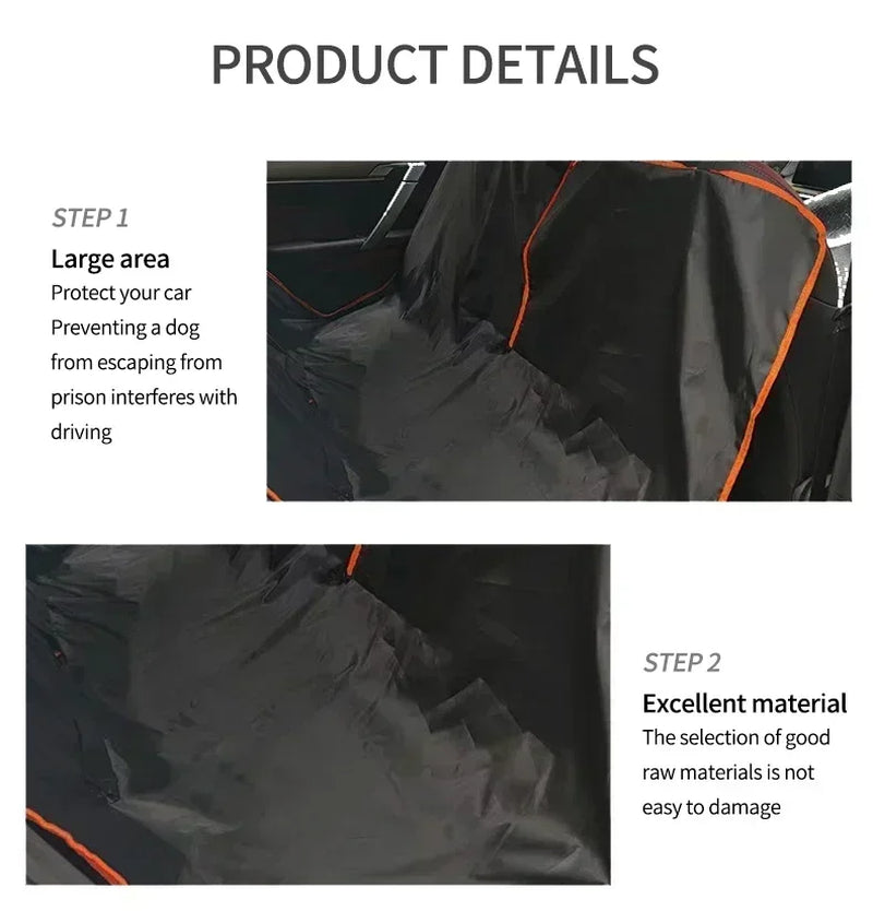 Oxford Dog Back Seat Cover - Waterproof & Scratchproof Hammock