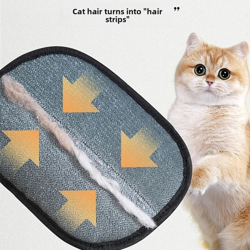 Pet Hair Removal Gloves – Dog & Cat Hair Remover for Home